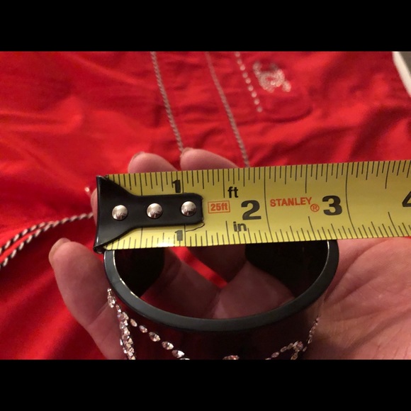 Christian Dior:Authentic 80’s Black Lucite Cuff in EUC! - Picture 4 of 4